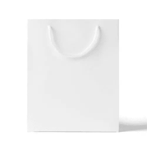 Drawstring Bag Paper Bag Mockup