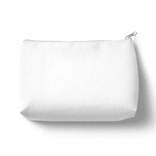 White Makeup Bag