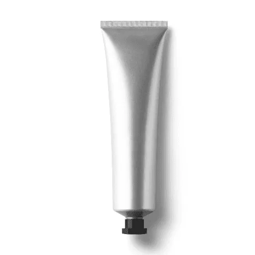 Metallic Cream Tube Mockup