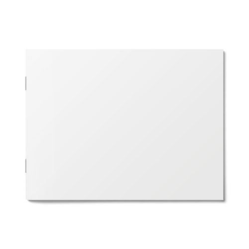 Magazine (19x14,5 cm) Mockup (Closed Cover)