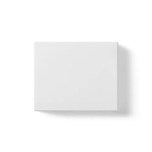 White Product Box Mockup Up Side