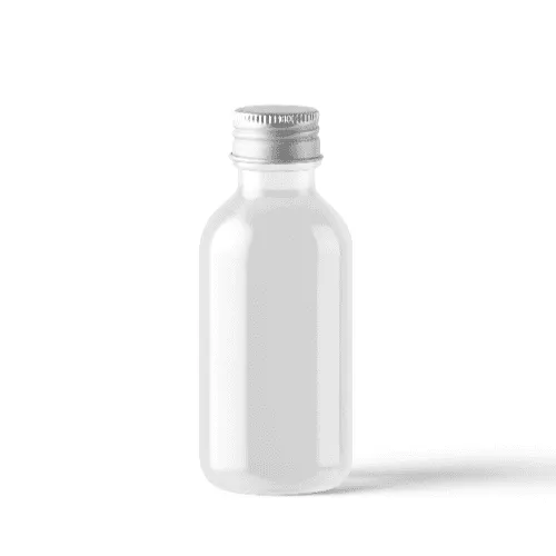 Metal Lid Plastic Bottle Mockup
