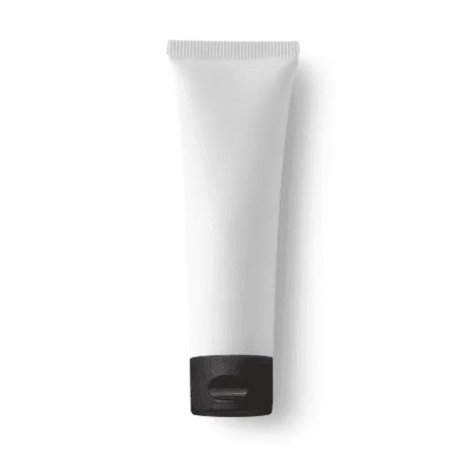 Black Cup Cream Tube Mockup