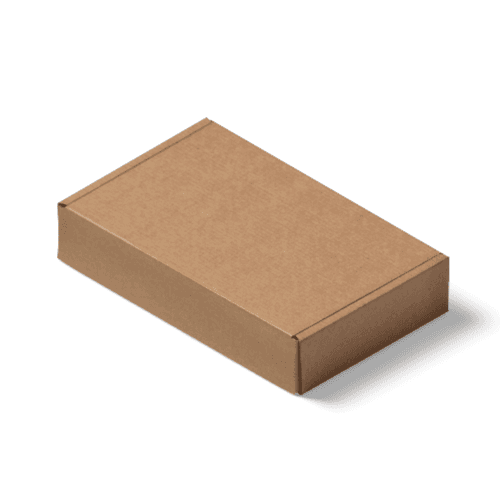 Kraft Mailer Box Mockup