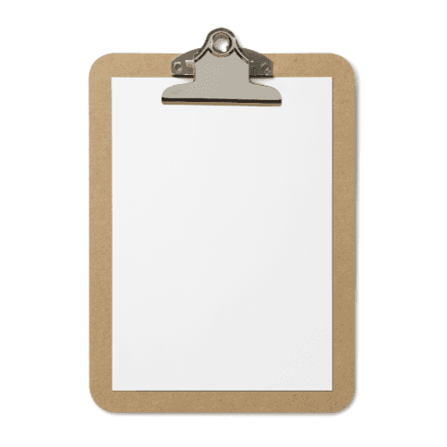 Clipboard  Cardboard Mockup