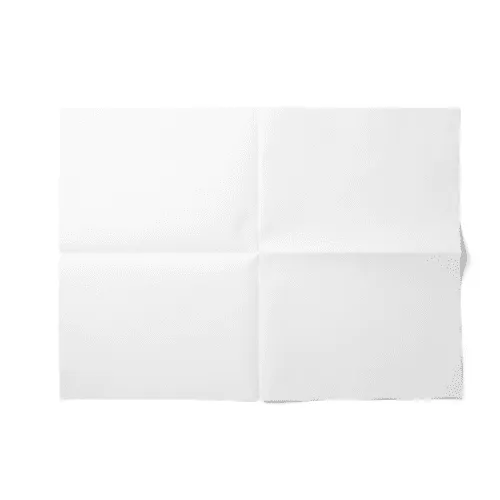 Open Folded Newspaper