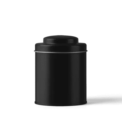 Black Candle Tin Mockup