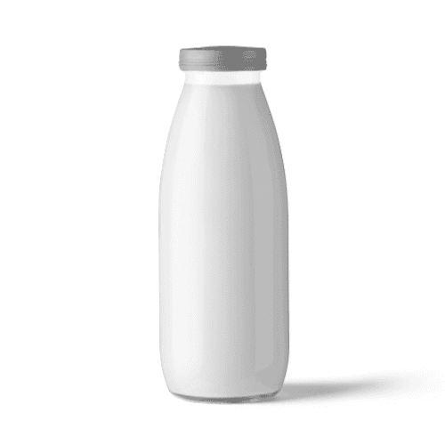 Milk Bottle Mockup