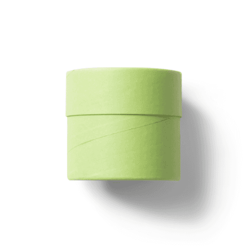 Green Paper Tube Mockup