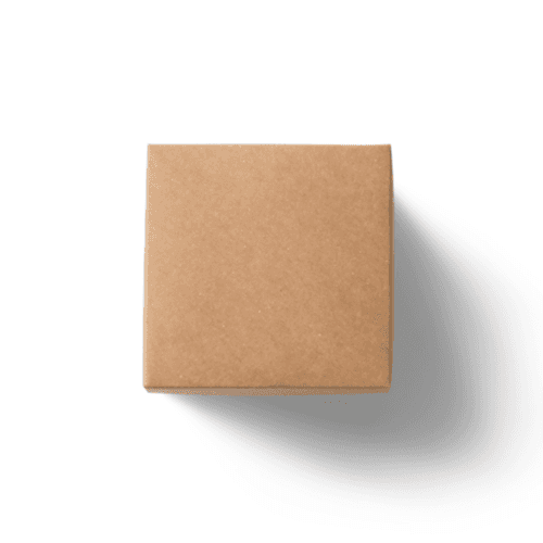 Kraft Paper Gift Box Mockup