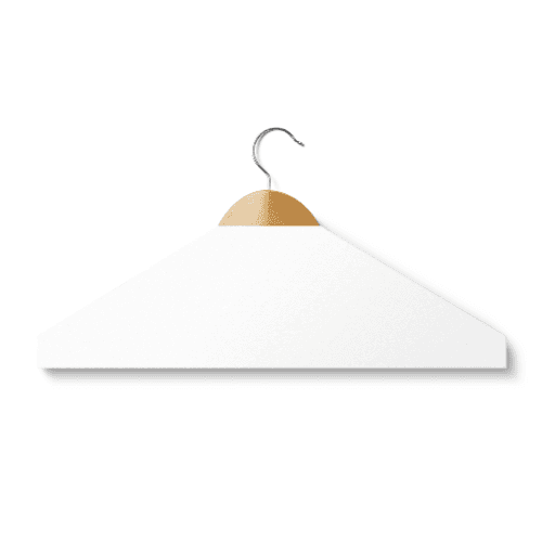 White Cloth Hanger