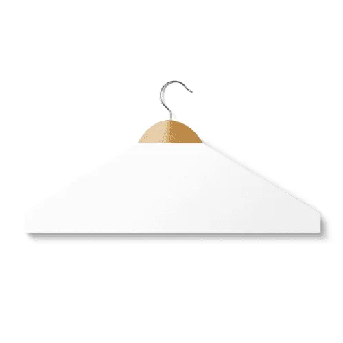 White Cloth Hanger