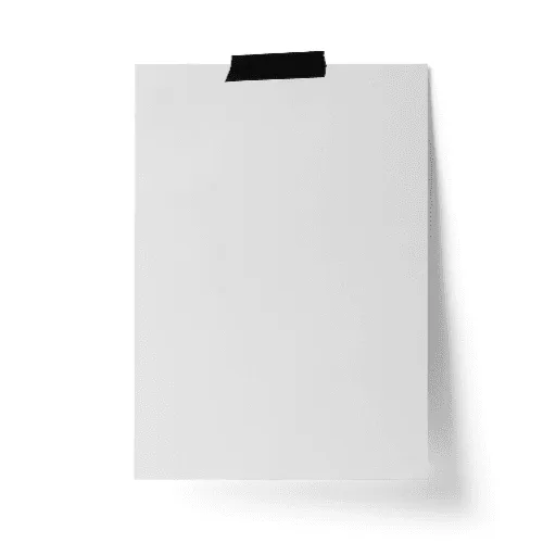 A4 Paper With Tape