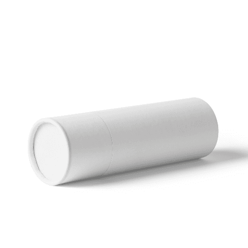 White Paper Tube Mockup (Horizontal)