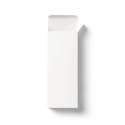 Product Box Mockup (4x4x10) Open Lid