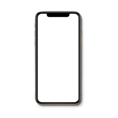 iPhone XS Max Gold Mockup