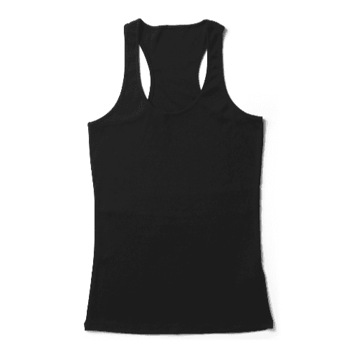 Black Jersey Tank Mockup