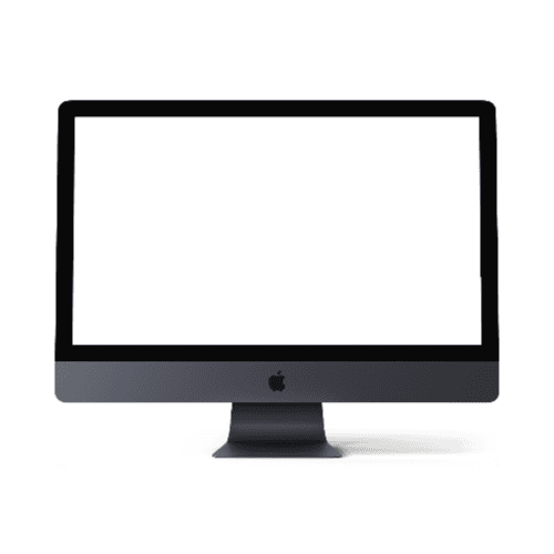 iMac Pro Front View Mockup