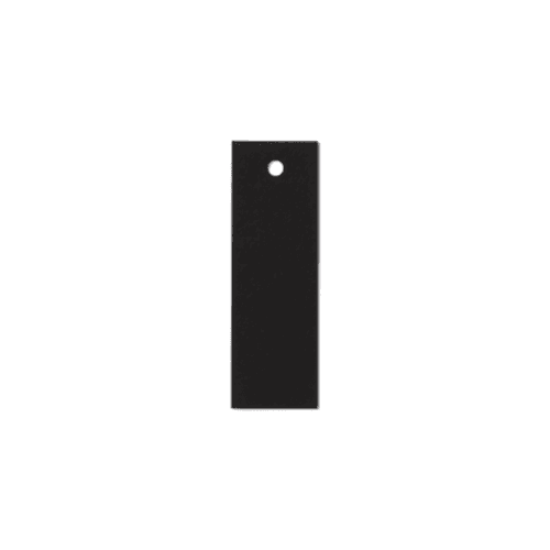 Black Rectangle Label Tag Mockup