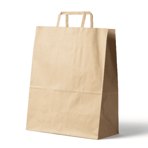 Kraft Paper Shopping Bag Mockup
