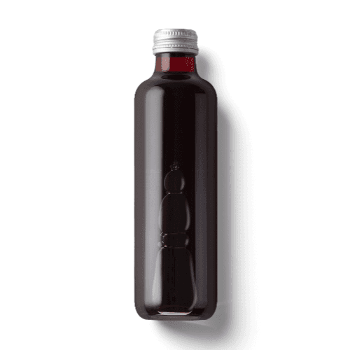 Glass Juice Bottle Mockup