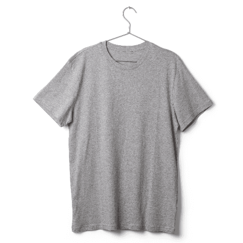 Hanging Grey T-shirt Mockup