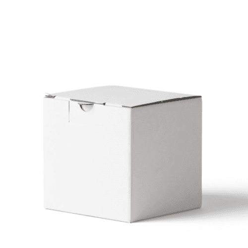 Square Product Box Mockup