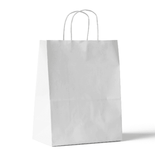 Paper Bag Mockup Left View