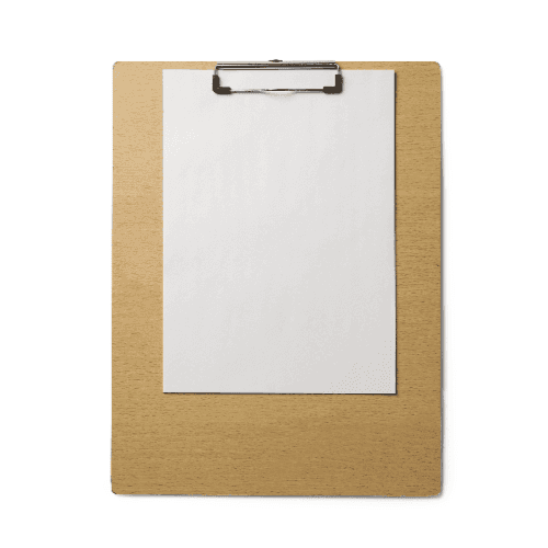 Clipboard And Paper Mockup