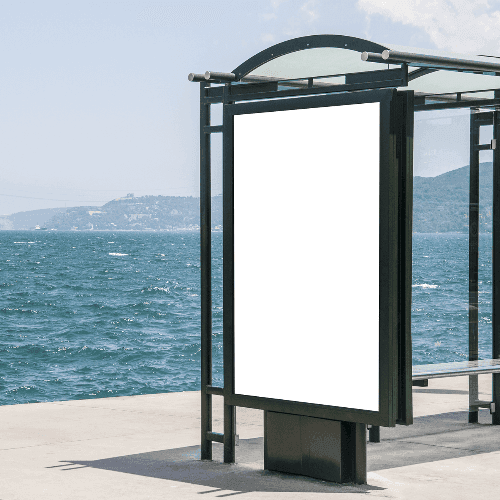 Street Billboard Mockup