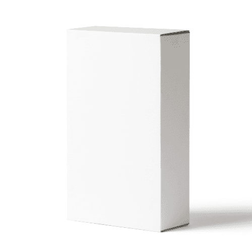 Product Box Mockup (4x10x30) Left View