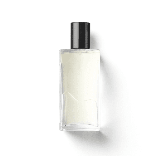 Perfume Bottle Mockup (Black Lid)