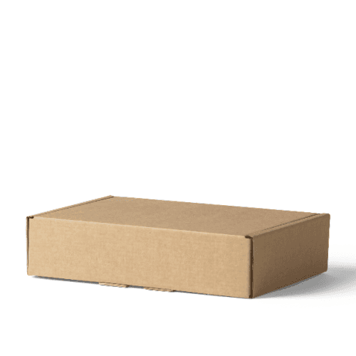 Kraft Mailer Box Mockup
