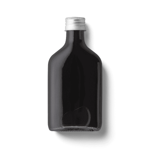 Glass Bottle with Metal Cap