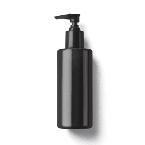 Glass Pump Bottle Mockup