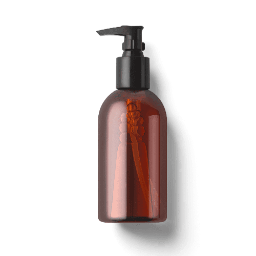UpSide View Pump Bottle Mockup