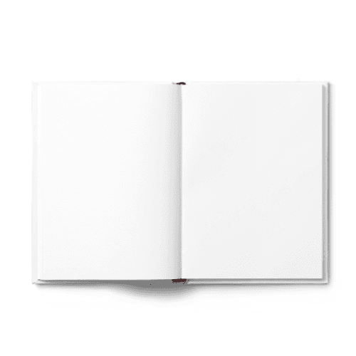 A5 Hard Cover Top a Book