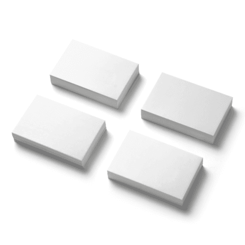Business Card Stacks Mockup