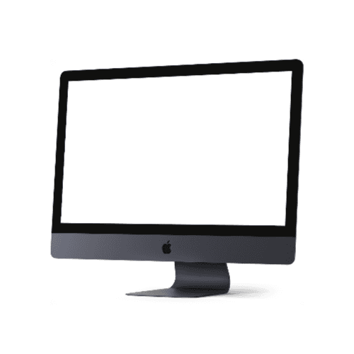 iMac Pro Right Side View Mockup