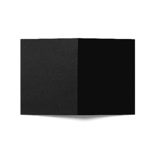 Folded Card A2 (108x140 mm) Black