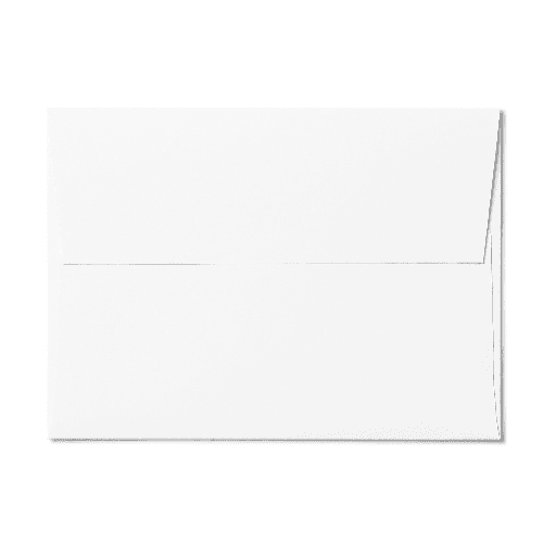 Square Flap A6 Envelope (121x165mm) White