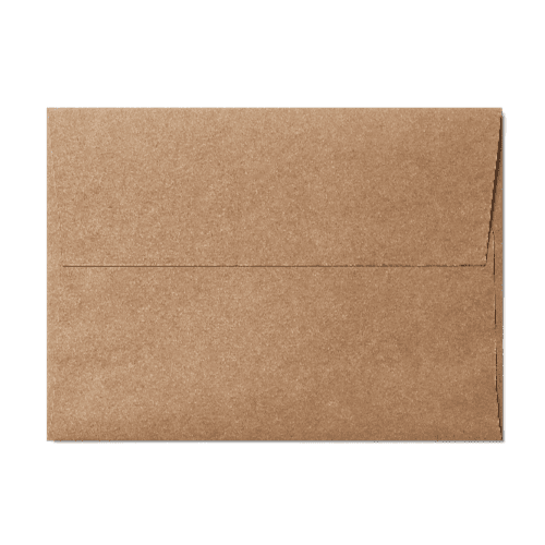 Square Flap A6 Envelope (121x165mm) Kraft