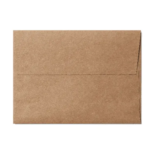 Square Flap A6 Envelope (121x165mm) Kraft