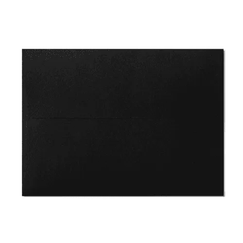 Square Flap A6 Envelope (121x165mm) Black