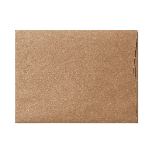 Square Flap A2 Envelope (111x146mm) Kraft