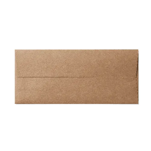 Square Flap #10 Envelope (105x241mm) Kraft