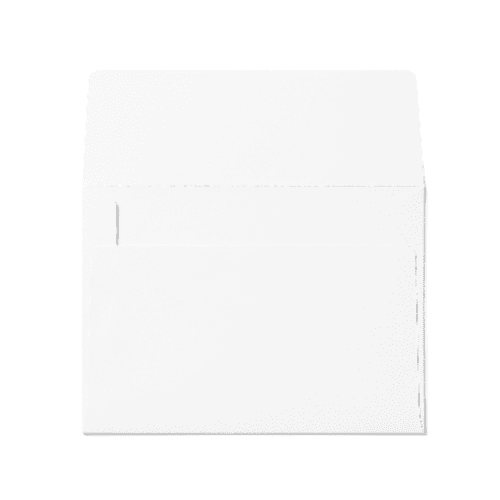 Square Flap A7 Envelope (133x184mm) White