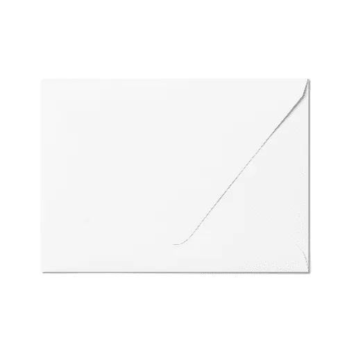 Counter Flap A7 Envelope (133x184mm) White