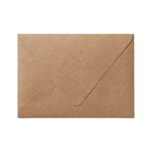 Counter Flap A7 Envelope (133x184mm) Kraft