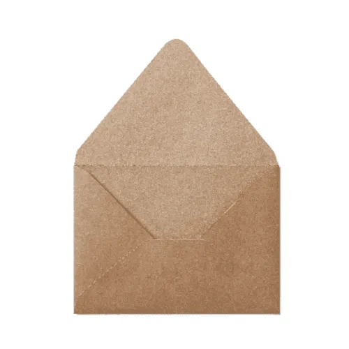 Counter Flap A7 Envelope (133x184mm) Kraft